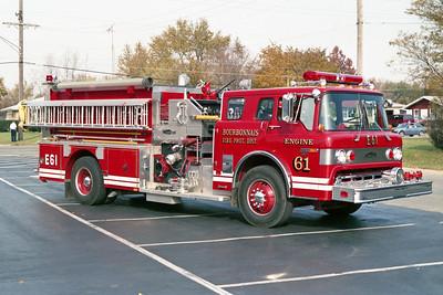 Engine 61. 1989 Ford C8000 Quality 
1250 GPM 
1000 Gallon Tank 