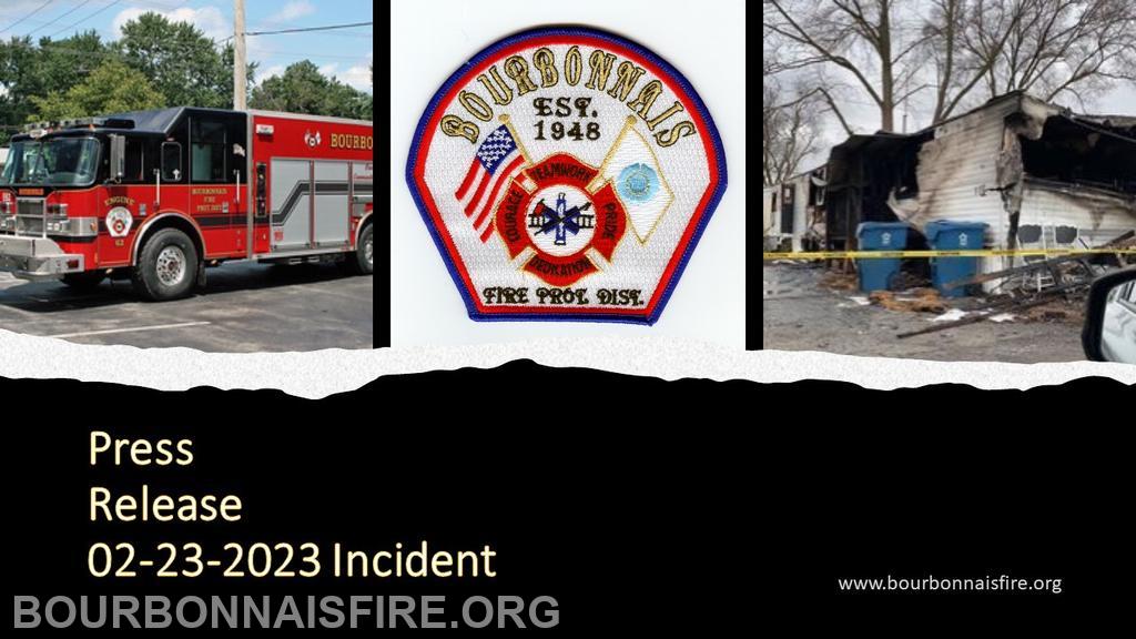 Bourbonnais Fire Protection District Responds To Residential Structure Fire Bourbonnais Fire 8075